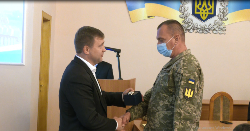 У Рівному військових привітали із наступаючим Днем захисників України